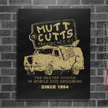 Load image into Gallery viewer, Shirts Posters / 4&quot;x6&quot; / Black Mutt Cuts
