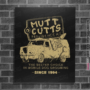 Shirts Posters / 4"x6" / Black Mutt Cuts
