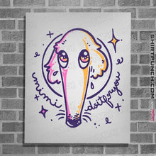 Load image into Gallery viewer, Daily_Deal_Shirts Posters / 4&quot;x6&quot; / White Why The Long Face
