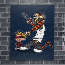 Load image into Gallery viewer, Secret_Shirts Posters / 4&quot;x6&quot; / Navy The Superhero Team
