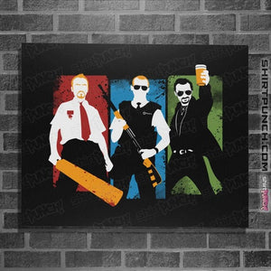 Secret_Shirts Posters / 4"x6" / Black Blood  And Ice Cream