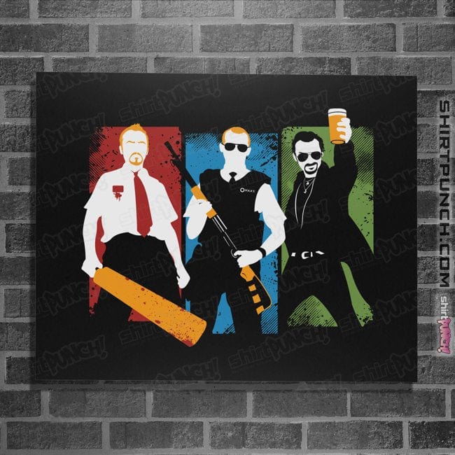 Secret_Shirts Posters / 4"x6" / Black Blood  And Ice Cream