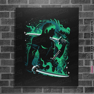 Daily_Deal_Shirts Posters / 4"x6" / Black Pirate-Hunter