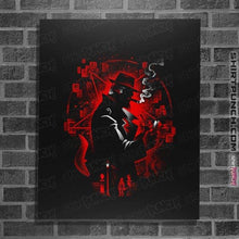 Load image into Gallery viewer, Daily_Deal_Shirts Posters / 4&quot;x6&quot; / Black Demon Detective
