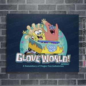 Secret_Shirts Posters / 4"x6" / Navy Glove World