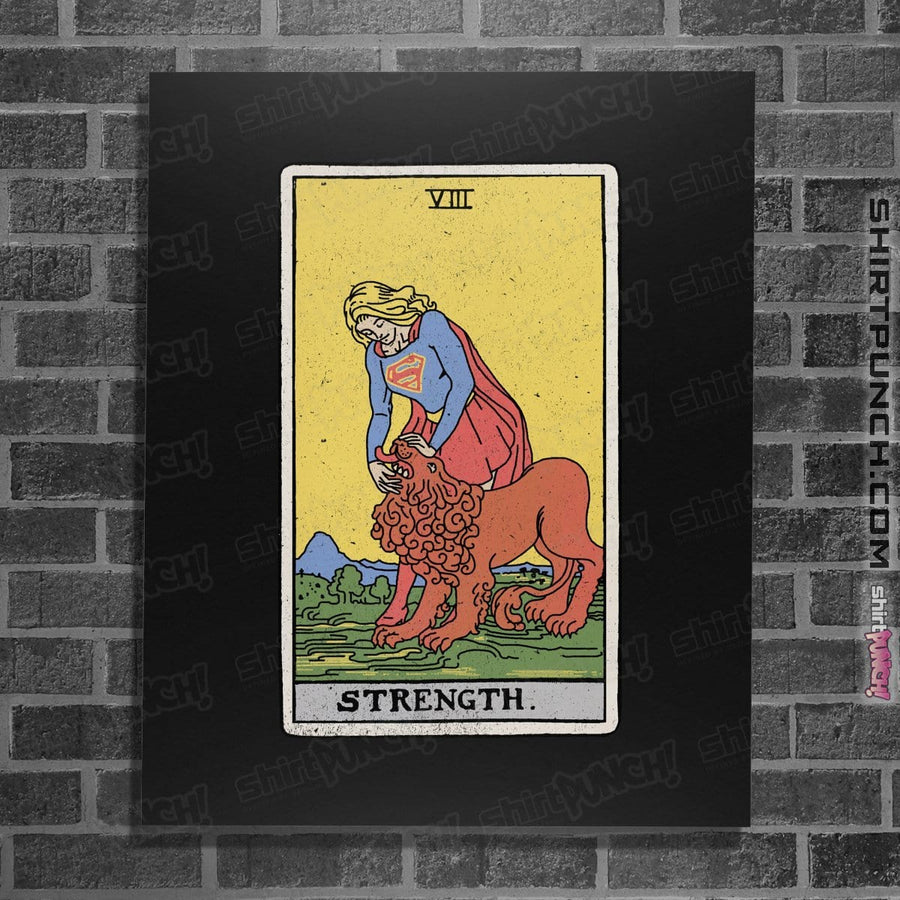 Shirts Posters / 4"x6" / Black Strength