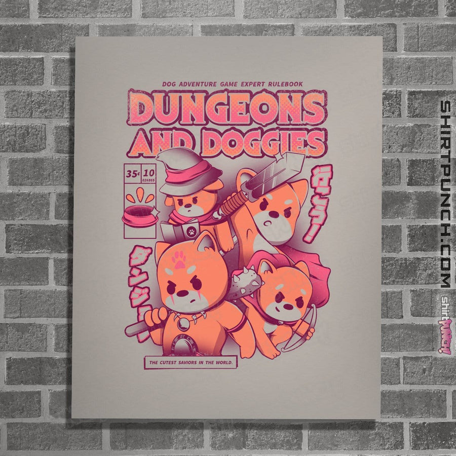 Shirts Posters / 4"x6" / Sand Dungeons And Doggies