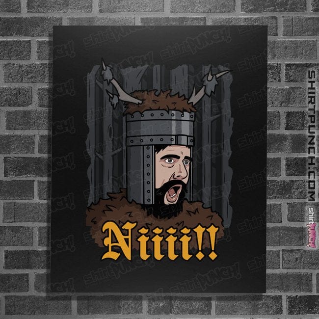 Secret_Shirts Posters / 4"x6" / Black Please Niiii!!