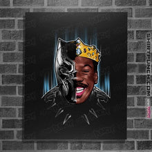Load image into Gallery viewer, Shirts Posters / 4&quot;x6&quot; / Black Black Panther Of Zamunda
