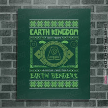 Load image into Gallery viewer, Shirts Posters / 4&quot;x6&quot; / Forest Earth Kingdom Ugly Sweater

