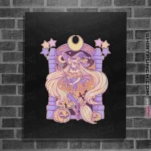 Shirts Posters / 4"x6" / Black Sailor Halloween Moon