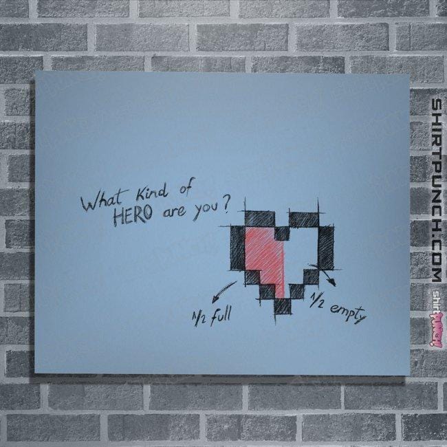 Shirts Posters / 4"x6" / Powder Blue Choose Your Side
