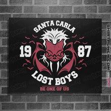 Load image into Gallery viewer, Daily_Deal_Shirts Posters / 4&quot;x6&quot; / Black Santa Carla Boys
