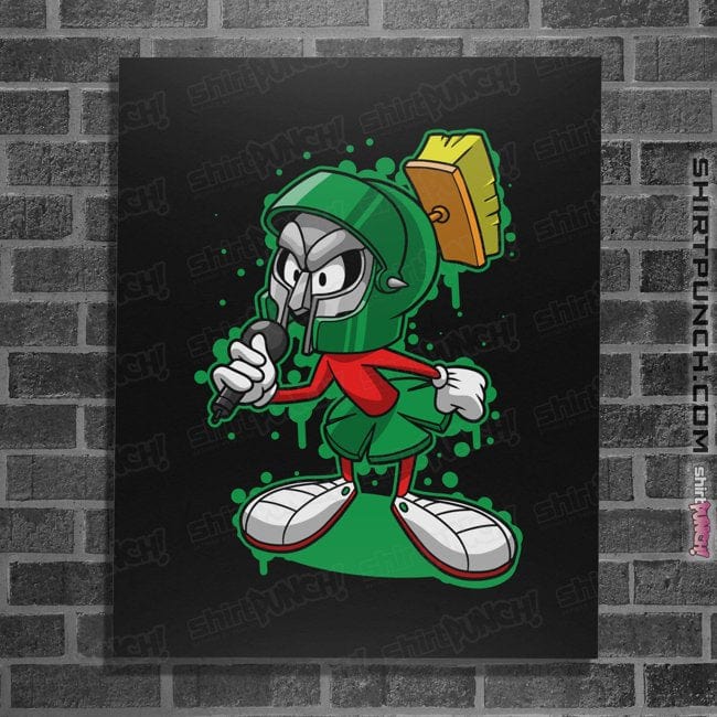 Secret_Shirts Posters / 4"x6" / Black MM DOOM