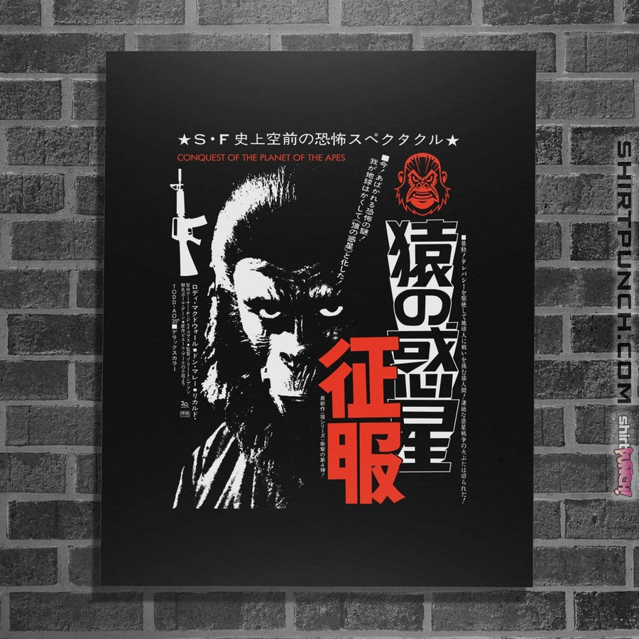Shirts Posters / 4"x6" / Black Conquest
