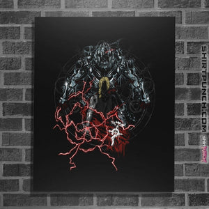 Shirts Posters / 4"x6" / Black Fullmetal Graffiti