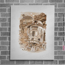 Load image into Gallery viewer, Shirts Posters / 4&quot;x6&quot; / White Mission To Jabba&#39;s
