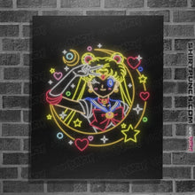 Load image into Gallery viewer, Daily_Deal_Shirts Posters / 4&quot;x6&quot; / Black Sailor Neon Long Sleeve
