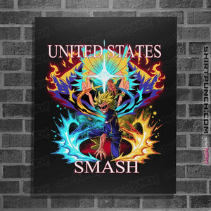 Shirts Posters / 4"x6" / Black US Smash