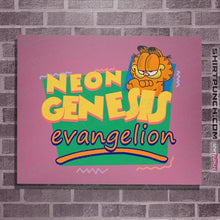 Load image into Gallery viewer, Shirts Posters / 4&quot;x6&quot; / Azalea Neon Garfield Evangelion Pink
