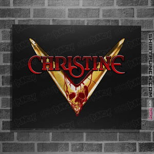 Shirts Posters / 4"x6" / Black Christine