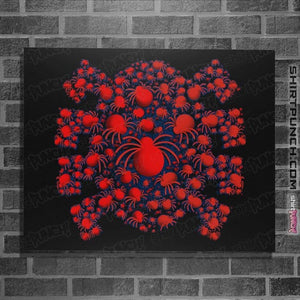 Daily_Deal_Shirts Posters / 4"x6" / Black Spider Sense