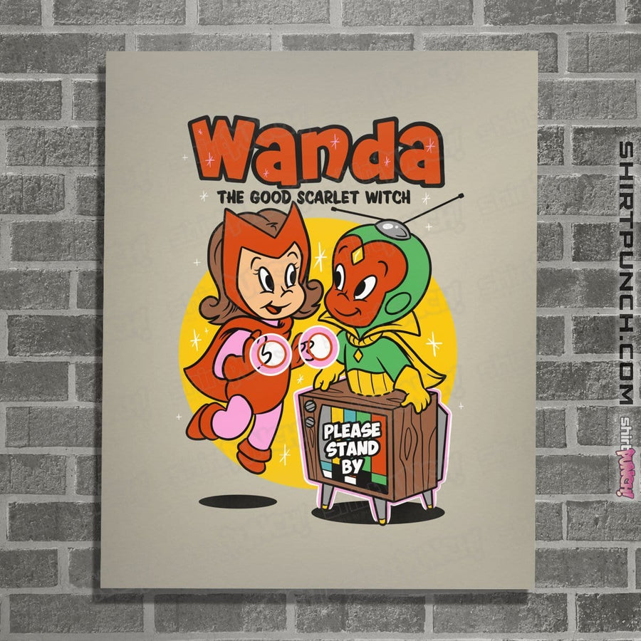 Shirts Posters / 4"x6" / Natural The Good Scarlet Witch
