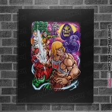 Load image into Gallery viewer, Secret_Shirts Posters / 4&quot;x6&quot; / Black Master Of The Universe
