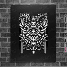 Load image into Gallery viewer, Shirts Posters / 4&quot;x6&quot; / Black The Twilight Hero Banner
