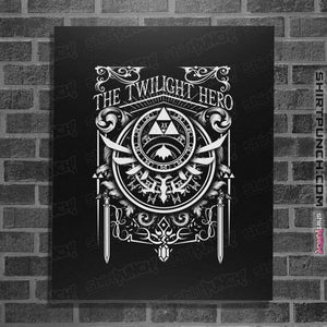 Shirts Posters / 4"x6" / Black The Twilight Hero Banner