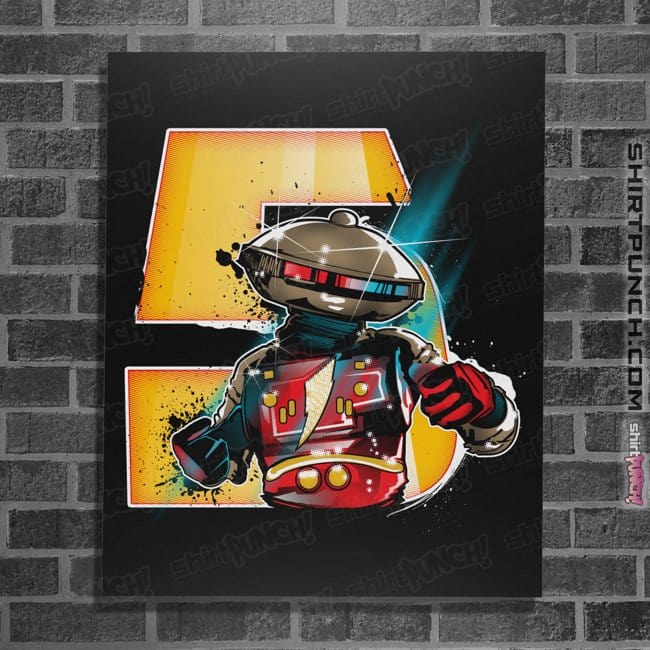 Shirts Posters / 4"x6" / Black Ay Yi Yi Yi