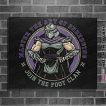 Load image into Gallery viewer, Daily_Deal_Shirts Posters / 4&quot;x6&quot; / Black Join The Foot Clan
