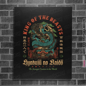 Daily_Deal_Shirts Posters / 4"x6" / Black Hyakuju no Kaido