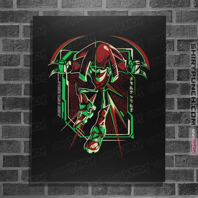 Daily_Deal_Shirts Posters / 4"x6" / Black Heavy Machinery