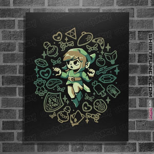 Secret_Shirts Posters / 4"x6" / Black Brave Boy