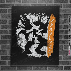 Daily_Deal_Shirts Posters / 4"x6" / Black Mega Meteora