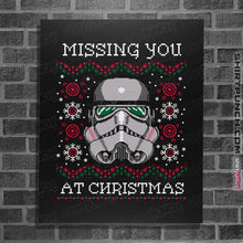 Load image into Gallery viewer, Daily_Deal_Shirts Posters / 4&quot;x6&quot; / Black Missing You
