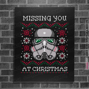 Daily_Deal_Shirts Posters / 4"x6" / Black Missing You