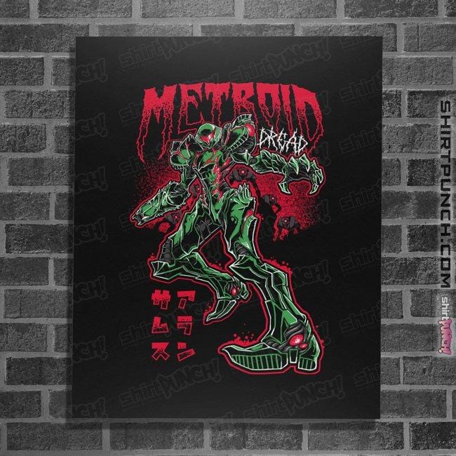 Daily_Deal_Shirts Posters / 4"x6" / Black Dread Metal
