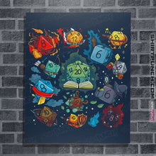 Load image into Gallery viewer, Shirts Posters / 4&quot;x6&quot; / Navy DiceWorld
