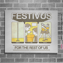 Load image into Gallery viewer, Shirts Posters / 4&quot;x6&quot; / White Festivus
