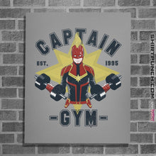 Load image into Gallery viewer, Shirts Posters / 4&quot;x6&quot; / Sports Grey Captain Gym
