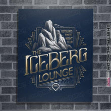Load image into Gallery viewer, Shirts Posters / 4&quot;x6&quot; / Navy The Iceberg Lounge
