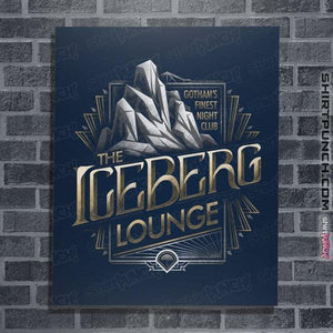 Shirts Posters / 4"x6" / Navy The Iceberg Lounge