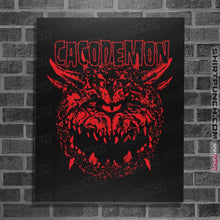 Load image into Gallery viewer, Shirts Posters / 4&quot;x6&quot; / Black Cacodemon
