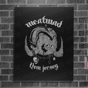 Daily_Deal_Shirts Posters / 4"x6" / Black Meatwad