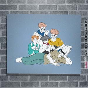 Secret_Shirts Posters / 4"x6" / Powder Blue Jujutsu Club