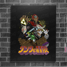 Load image into Gallery viewer, Daily_Deal_Shirts Posters / 4&quot;x6&quot; / Black The Legend Of Link
