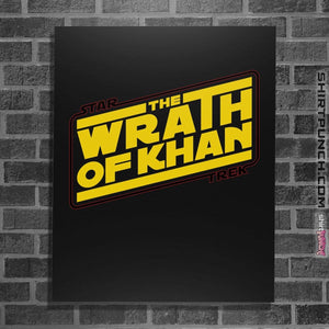 Shirts Posters / 4"x6" / Black Wrath of Khan