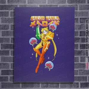Secret_Shirts Posters / 4"x6" / Violet Sailor Samus